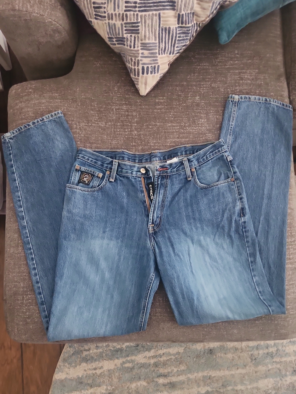 Cinch Classic Blue Black Label Men's Denim Jeans